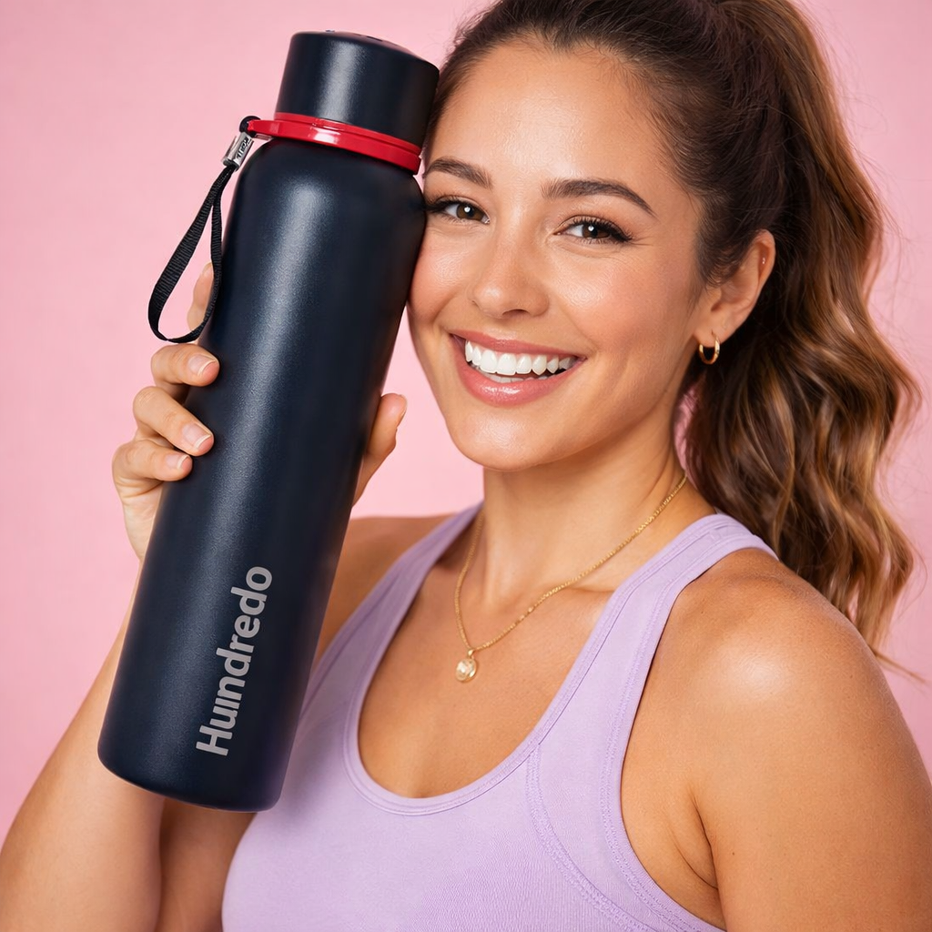 HUNDREDO BLACK HOT/COD BOTTLE WITH PREMIUM STRAP